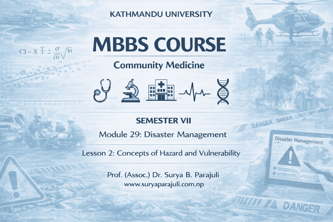 Concepts of Hazard and Vulnerability